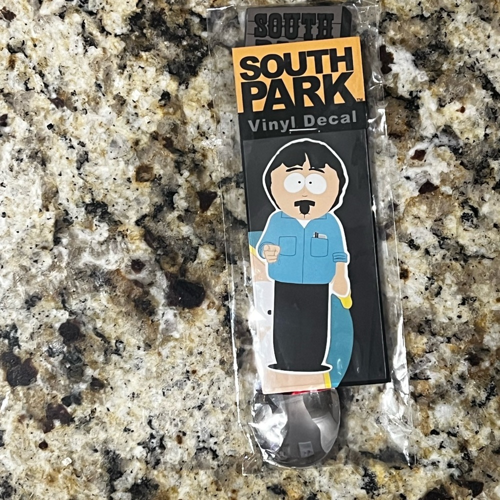 South Park Vinyl Decal and Spoon